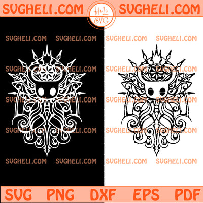 Hollow Knight Tribal White Svg The Knight Hollow Knight Svg
