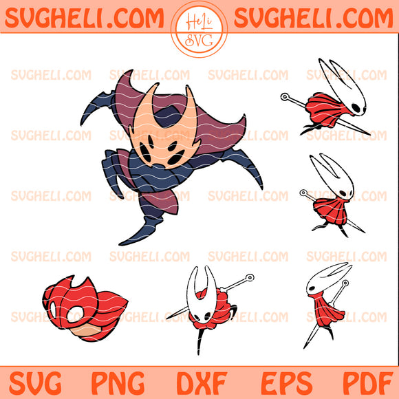 Hornet Hollow Knight Silksong Svg Bundle Princess Hornet svg