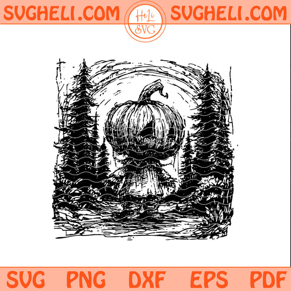 Horror Pumpkin Halloween Svg Horror Halloween Svg