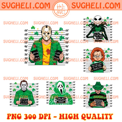 Horror St Patricks Day Png Bundle Horror St Patricks Png