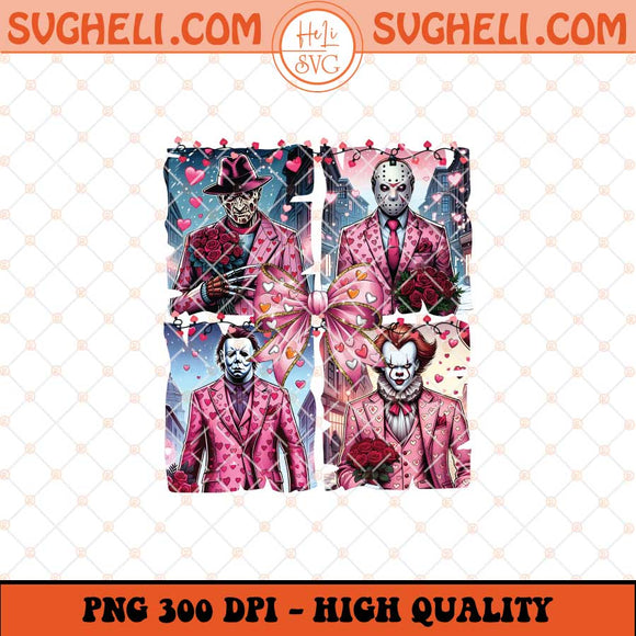 Horror Valentine Bow Png Pink Valentine Coquette Bow Png Sublimation Files