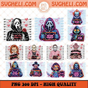 Horror Valentine Png Bundle Horror Killer Valentine Png Sublimation Files