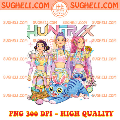 Huntrix & Derpy Tiger Easter Png Huntrix Easter Day Png