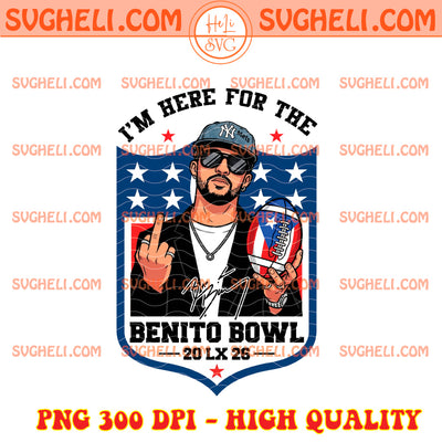 I'm Here for the Benito Bowl Football Png Bunny Bowl Png