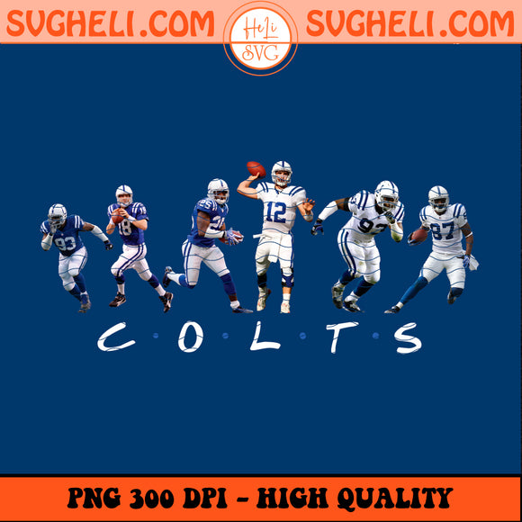 Indianapolis Colts Friends NFL Png Football Players Png