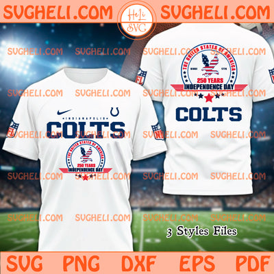 Indianapolis Colts USA 250th Anniversary Svg Colts NFL Svg