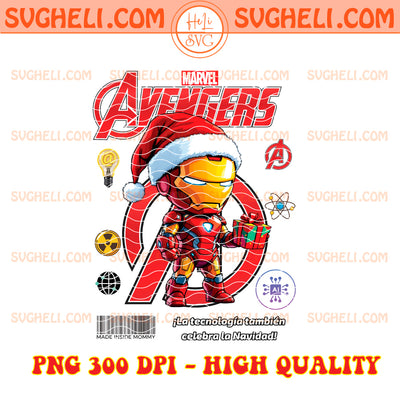 Iron Man Marvel Christmas Png Iron Man Christmas Png