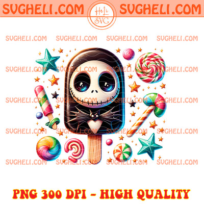 Jack Skellington Ice Cream Png Horror Ice Cream Png