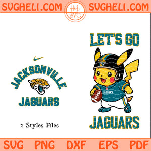 Jacksonville Jaguars Pokemon NFL Svg Jaguars NFL Svg