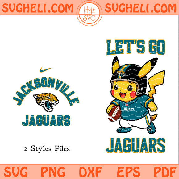 Jacksonville Jaguars Pokemon NFL Svg Jaguars NFL Svg