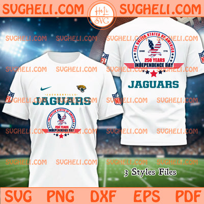 Jacksonville Jaguars USA 250th Anniversary Svg Jaguars Svg
