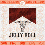 Jelly Roll Svg Png American Rock Svg Western Country Music Svg Png Sublimation Dxf Eps Files