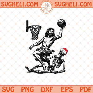 Jesus Playing Basketball Svg Jesus Basketball Svg Jesus Svg Png Dxf Eps Files