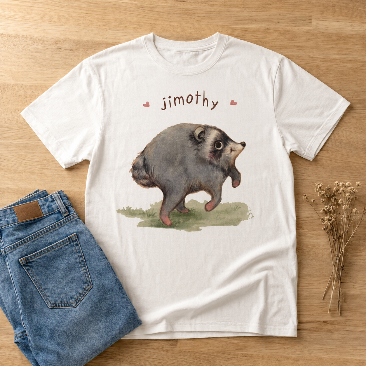Jimothy Viral Raccoon Shirt Funny Trash Panda Wildlife shirt