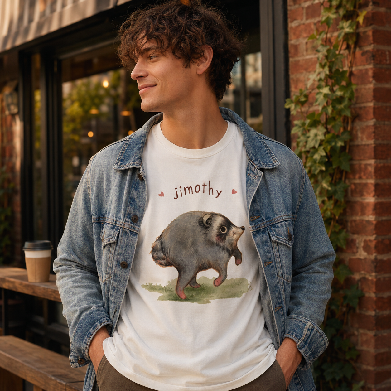 Jimothy Viral Raccoon Shirt Funny Trash Panda Wildlife shirt
