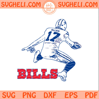 Josh Allen Buffalo Bills Football Svg Bills Mafia Svg