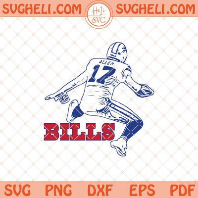 Josh Allen Hurdle Svg Buffalo Bills Football Svg Bills Mafia Svg Png Dxf Eps Files