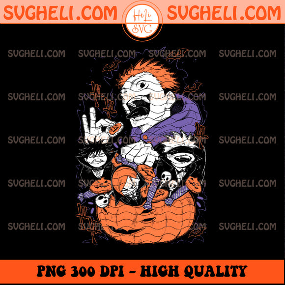 Jujutsu Kaisen Hallowwen Png Anime Halloween Png