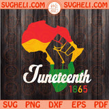 Juneteenth 1865 Svg Africa Juneteenth Svg Black History Svg Free-ish Svg Png Dxf Eps Files