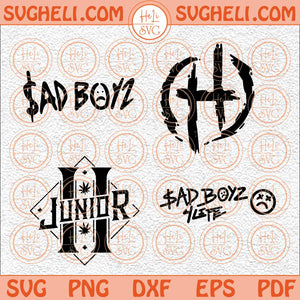 Junior H Sad Boyz 4 Life Svg Junior H Logo Bundle Svg Mexican Svg Png Dxf Eps