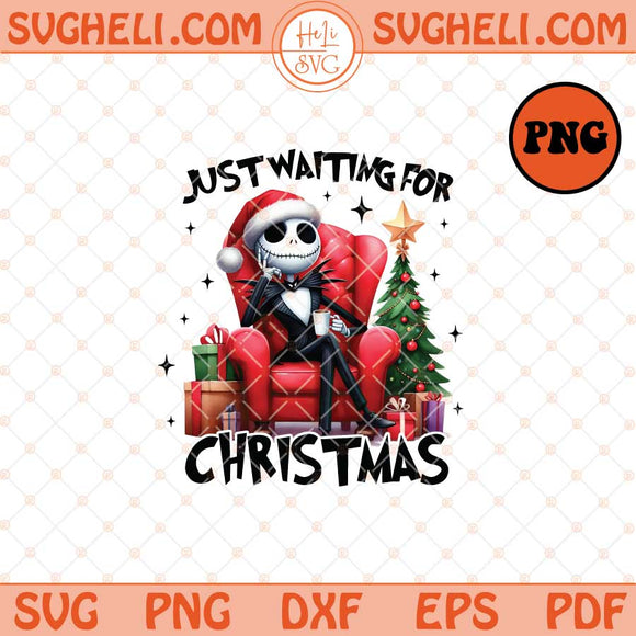 Just Waiting For Christmas Png Horror Movies Character Png Sublimation Files