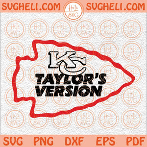 KC Taylors Version Svg Taylor's Version Svg Trendy In My Travis Svg Png Dxf Eps