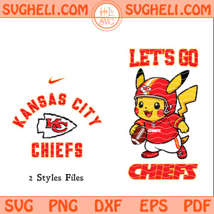Kansas City Chiefs Pokemon NFL Svg Kansas City Chiefs Svg