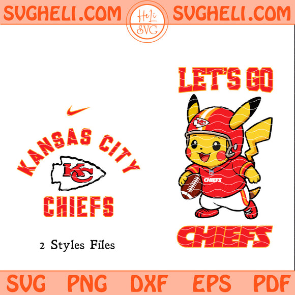 Kansas City Chiefs Pokemon NFL Svg Kansas City Chiefs Svg