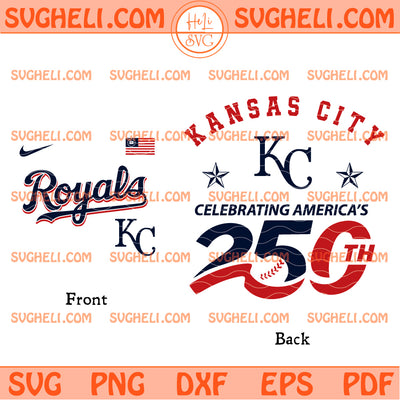 Kansas City Royals America 250th Anniversary 2026 Svg