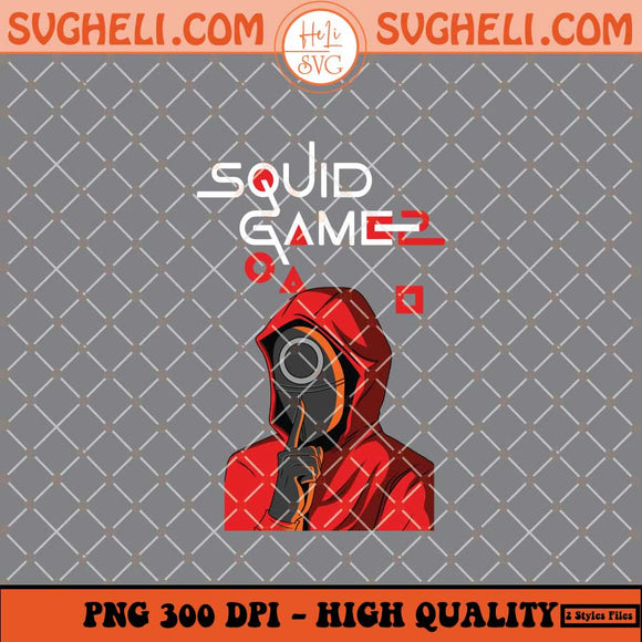 Kawaii Squid Game Guard Png Squid Game Season Png Sublimation File