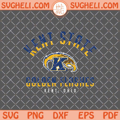 Kent State Golden Flashes Svg Kent State University Svg Png Dxf Eps Files