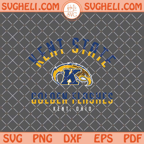 Kent State Golden Flashes Svg Kent State University Svg Png Dxf Eps Files