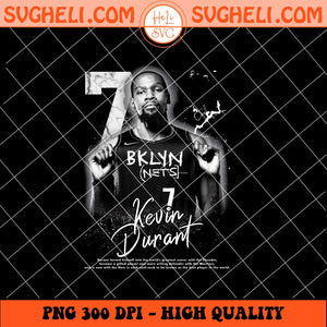 Kevin Durant 7 Brooklyn Nets Basketball Png Kevin Durant Png Sublimation Files