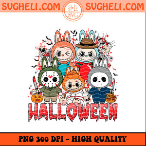 Killers Labubu Halloween Png Labubu Halloween Holidays Png