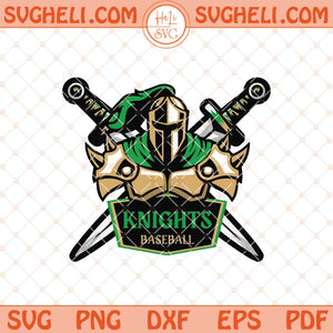 Knights Baseball Svg Medieval Knight Mascot Logo Svg Png Dxf Eps Files