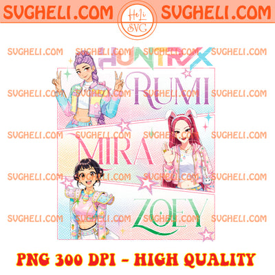 Kpop Demon Hunter Easter Day Huntrix Png Easter Huntrix Png