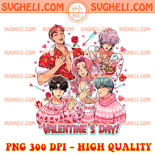 Kpop Demon Hunters Demon Saja Boys Valentines Png