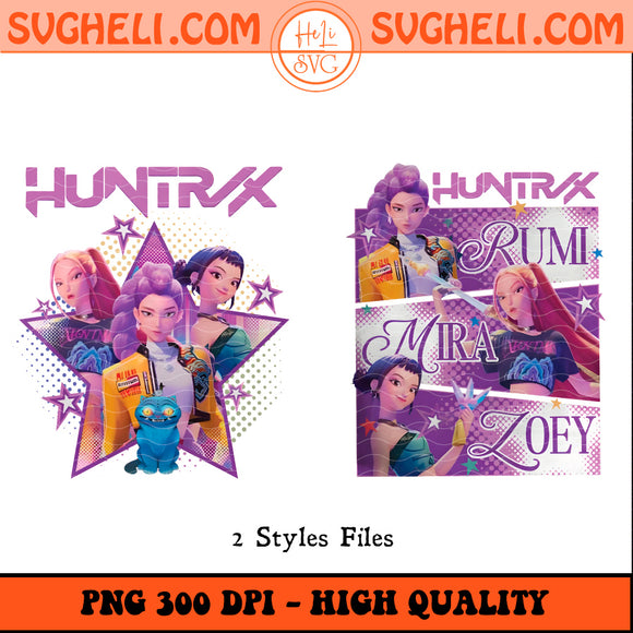 Kpop Demon Hunters Png Huntrix Girl Png Kpop Idol Group Png