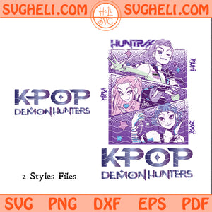 Kpop Demon Hunters Svg Huntrix Logo Svg Huntrix Svg Png Dxf Eps Pdf Files
