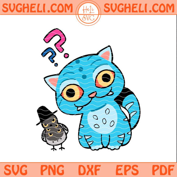 Kpop Demon Hunters Tiger & Bird Svg Saja Boys Kpop Pet Svg Png Dxf Eps Files