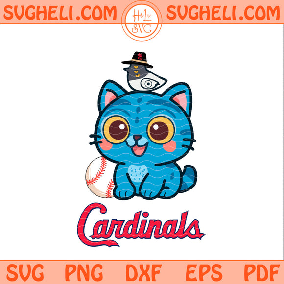 Kpop Demon Hunters Tiger and Bird St Louis Cardinals Svg