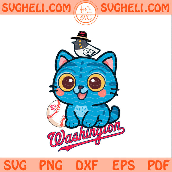 Kpop Demon Hunters Tiger and Bird Washington Nationals Svg