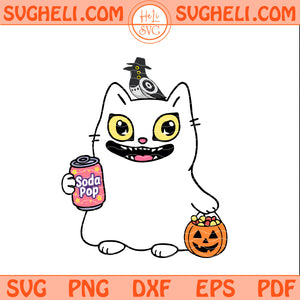 Kpop Demon Tiger and Magpie Halloween Svg Soda Pop Svg