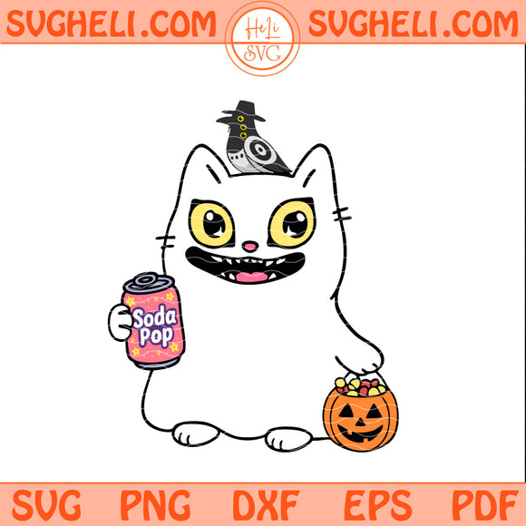 Kpop Demon Tiger and Magpie Halloween Svg Soda Pop Svg