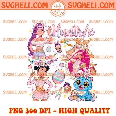 Kpop Huntrix Easter Day 2026 Png Huntrix Easter Day Png