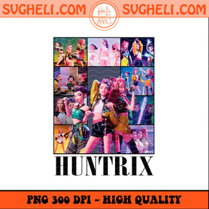 Kpop Huntrix Music Band Tour Png Kpop Demon Hunters Png