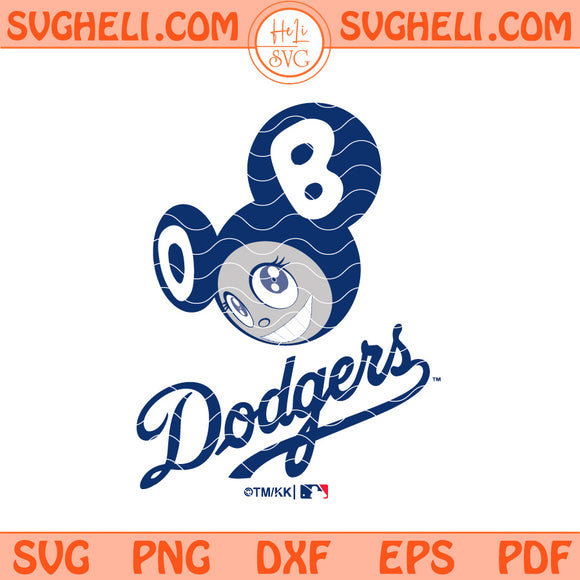 LA Dodgers Takashi Murakami Svg LA Dodgers Tokyo 2025 Svg Png Dxf Eps Files