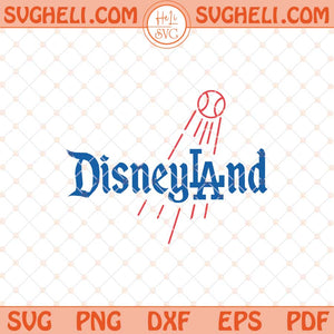 LA Mickey Dodgers Baseball Svg Disneyland LA Dodgers Svg Png Dxf Eps Files