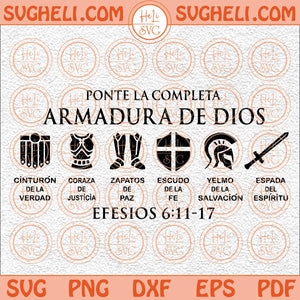 La Armadura De Dios Svg Ponte La Completa Armadura De Dios Svg Png Dxf Eps Files