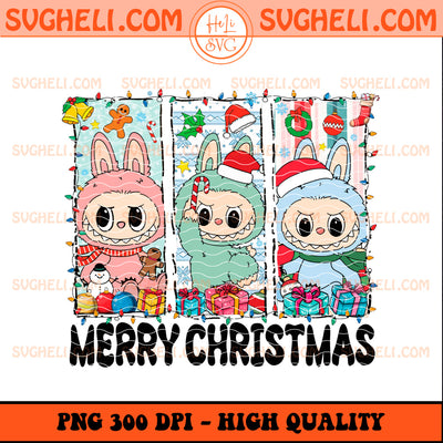 Labooboo Christmas Png Labubu Christmas Png